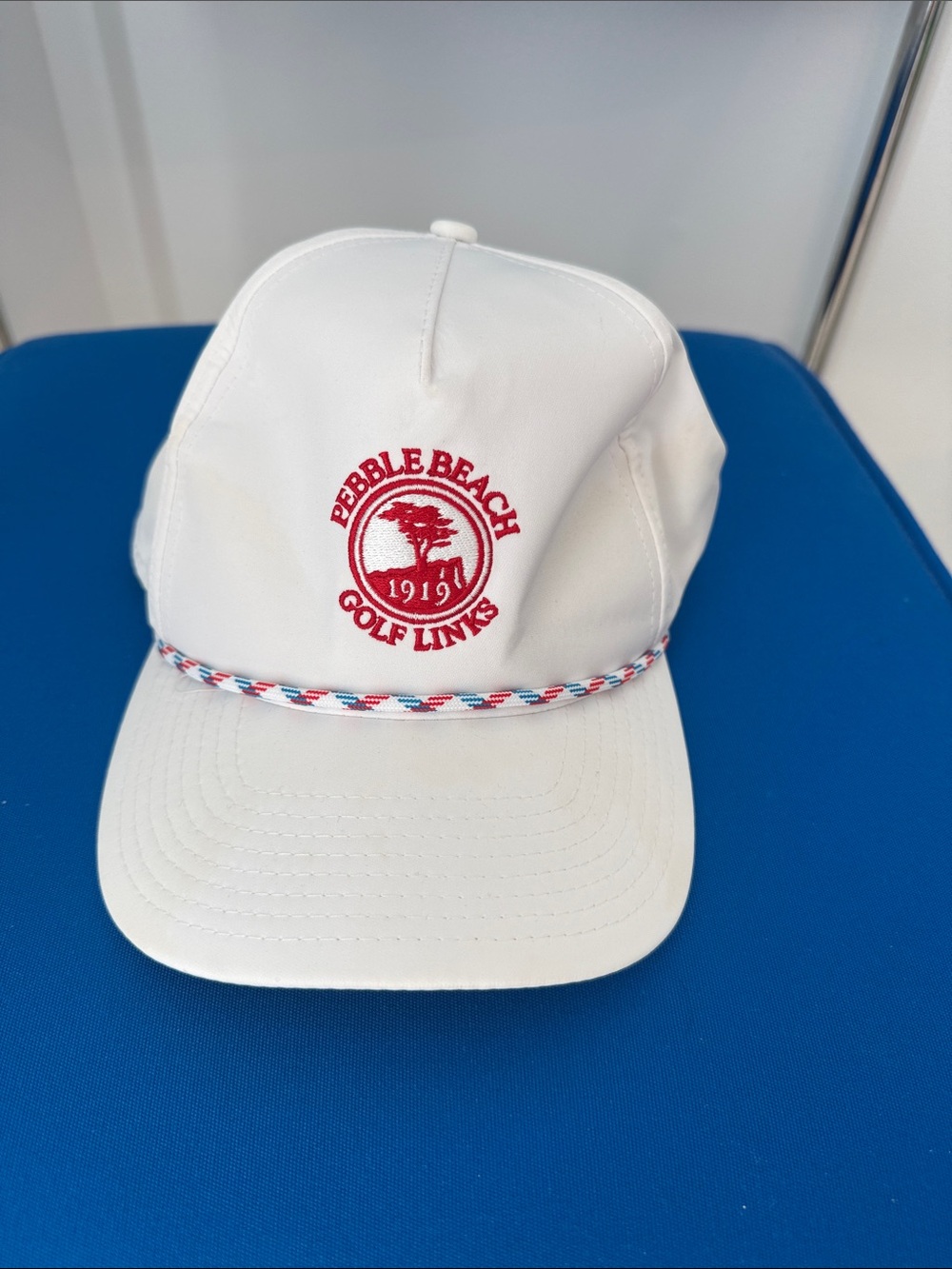 Pebble Beach Golf Hat by Imperial White Breatheable